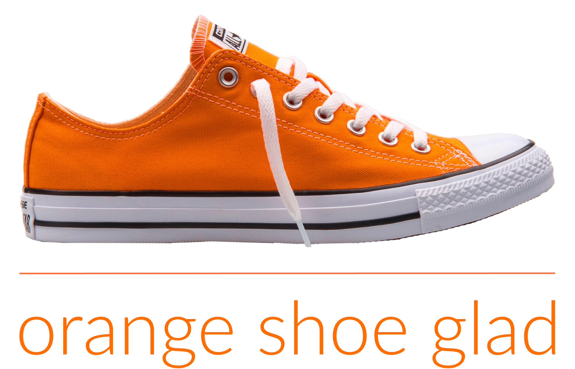 Orange Shoe Glad